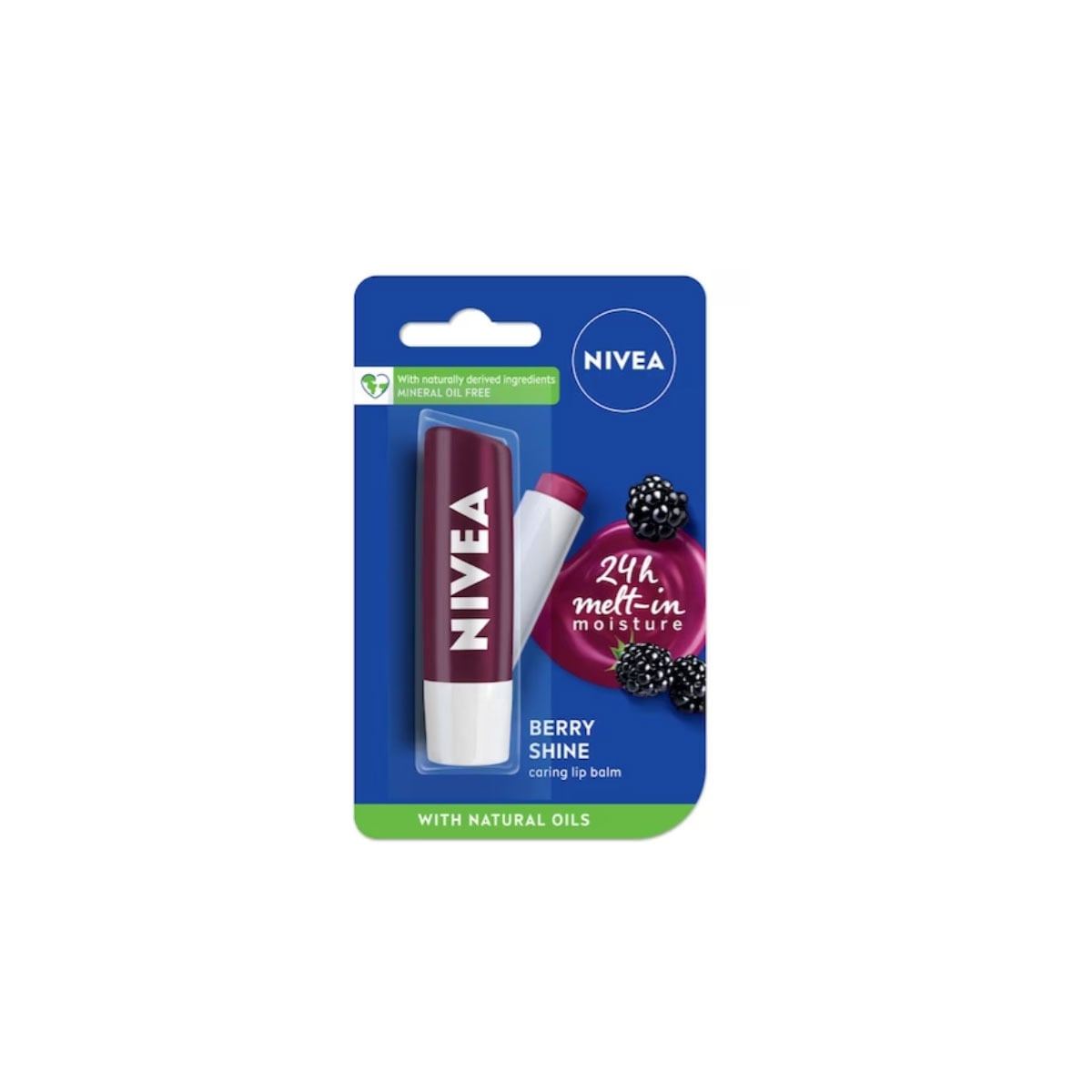 Nivea Berry Shine Lip Balm – 4.gm