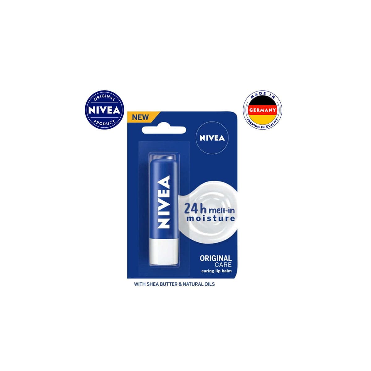 Nivea Original Care Lip Balm (4.8gm) - Emart Skincare Bangladesh