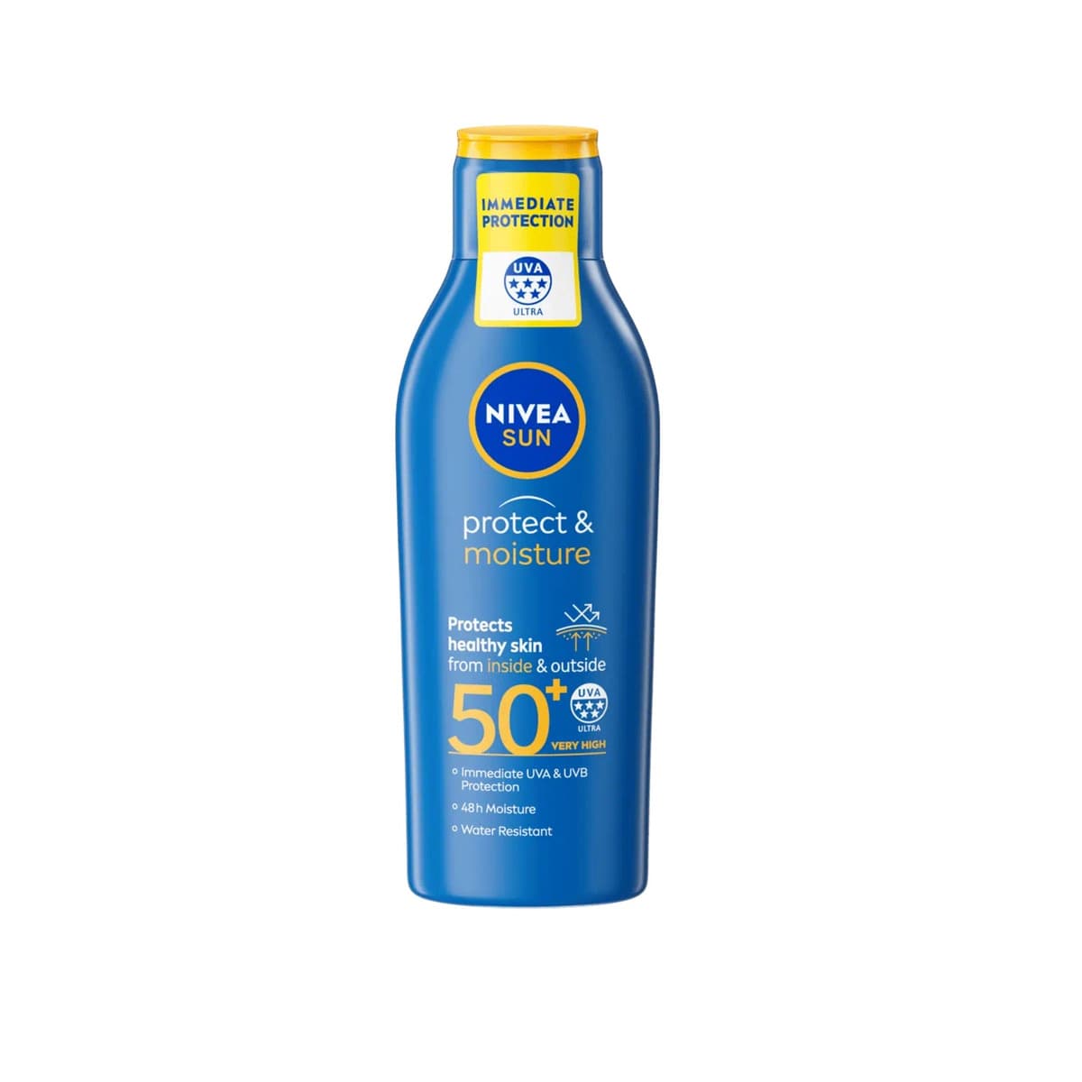 NIVEA Sun Protect & Moisture Suncream Lotion SPF 50+ 200ml - Emart Skincare Bangladesh