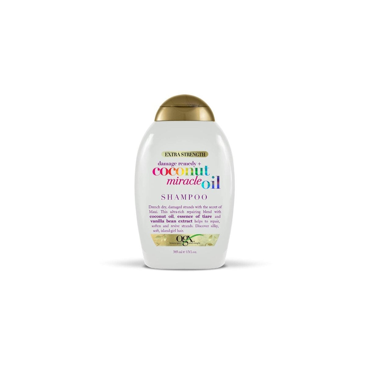 OGX Extra Strength Damage Remedy + Coconut Miracle Oil Shampoo 385ml
