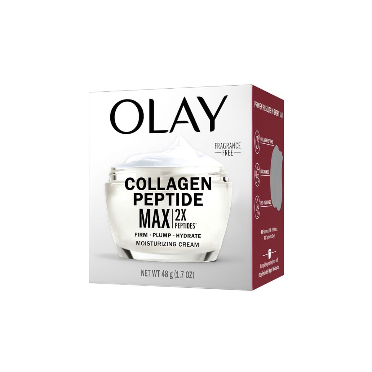 Olay Collagen Peptide MAX Moisturizing Cream – 48gm