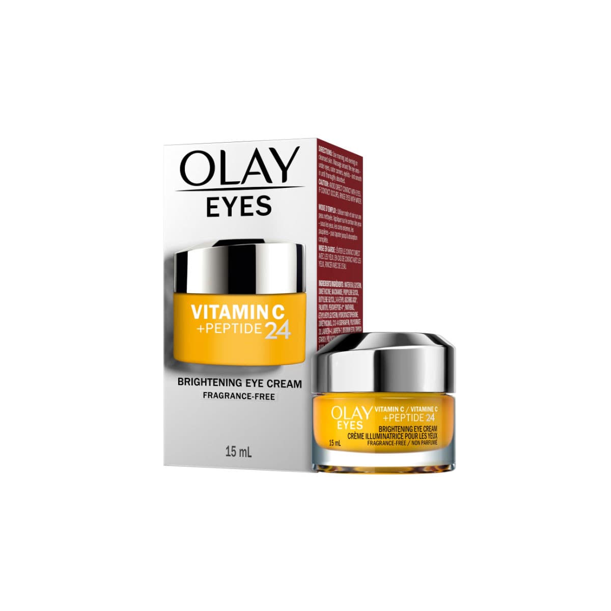 Olay Eyes Vitamin C + Peptide 24 Eye Cream – 15ml - Emart Skincare Bangladesh