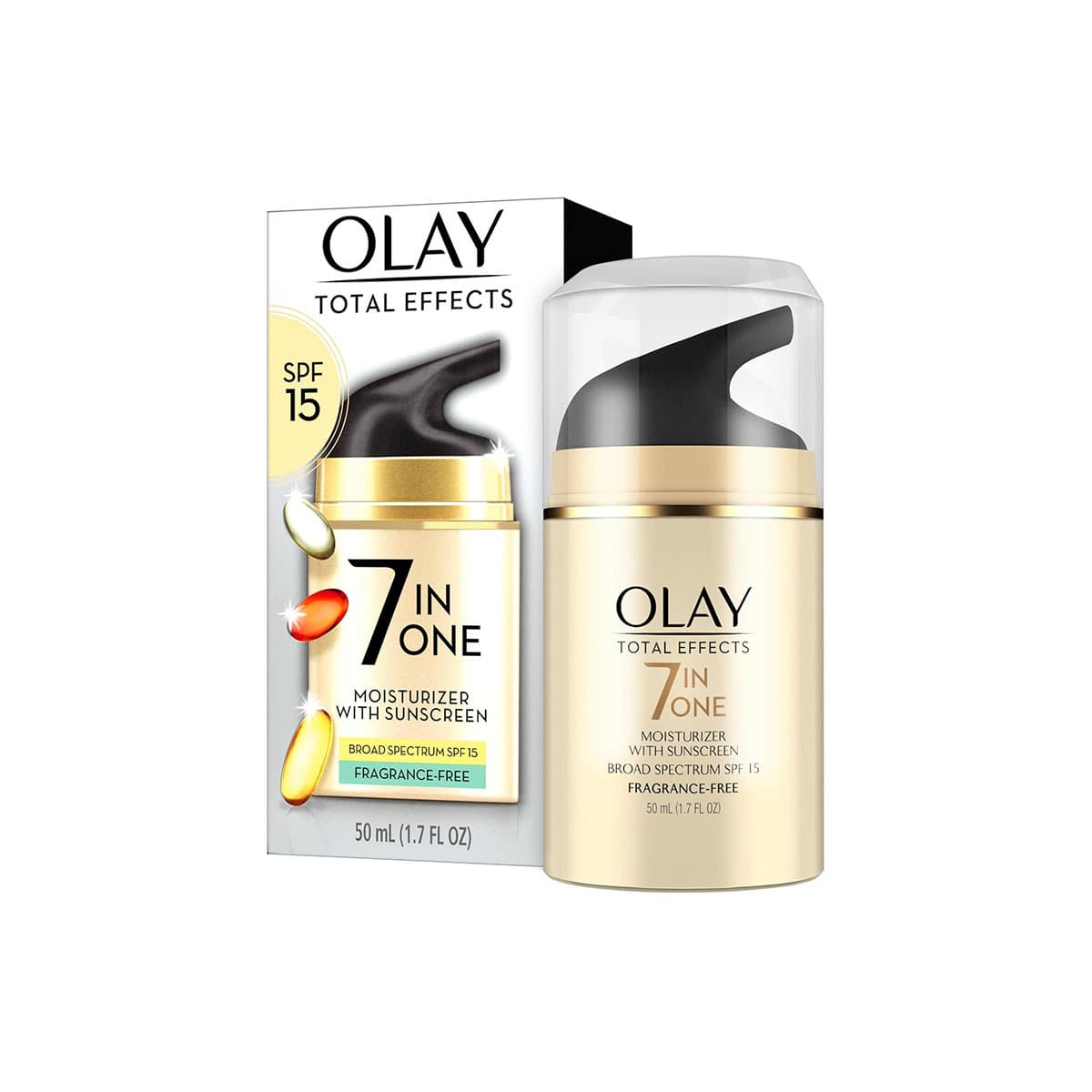 Olay Total Effects 7-in-One Fragrance Free Moisturizer with Sunscreen SPF 15 (50ml) - Emart Skincare Bangladesh