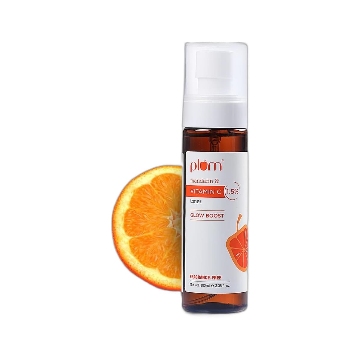 Plum 1.5% Vitamin C Face Toner with Mandarin 100ml - Emart Skincare Bangladesh