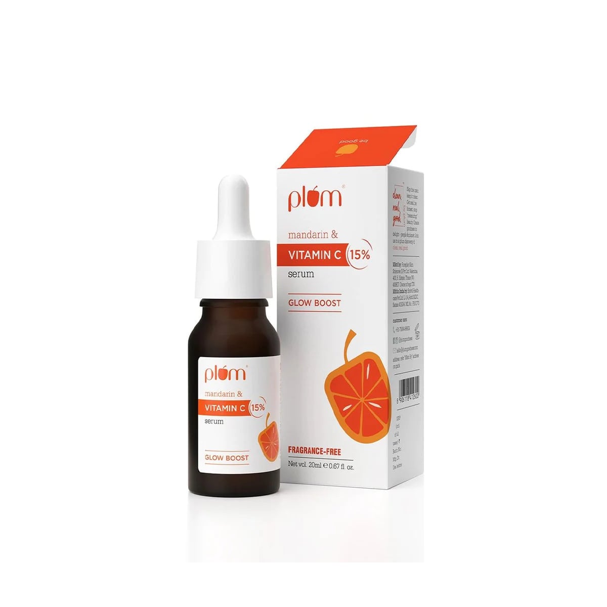 Plum 15% Vitamin C Serum with Mandarin 20ml
