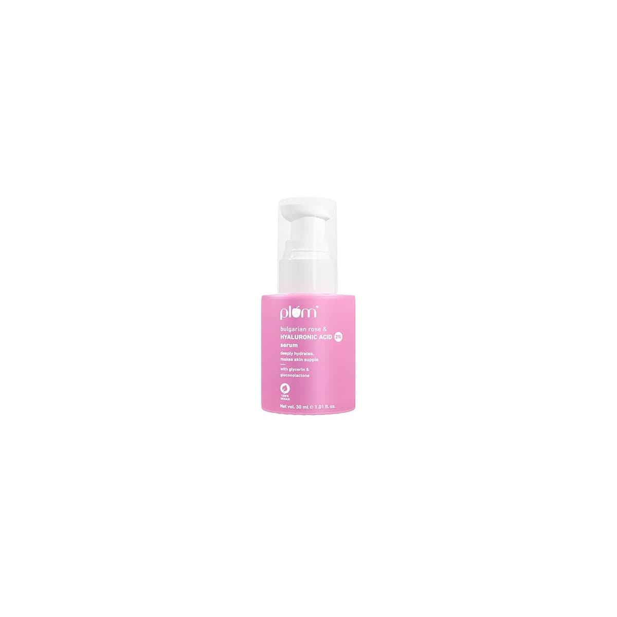Plum 2% Hyaluronic Acid Serum with Bulgarian Rose 30ml - Emart Skincare Bangladesh