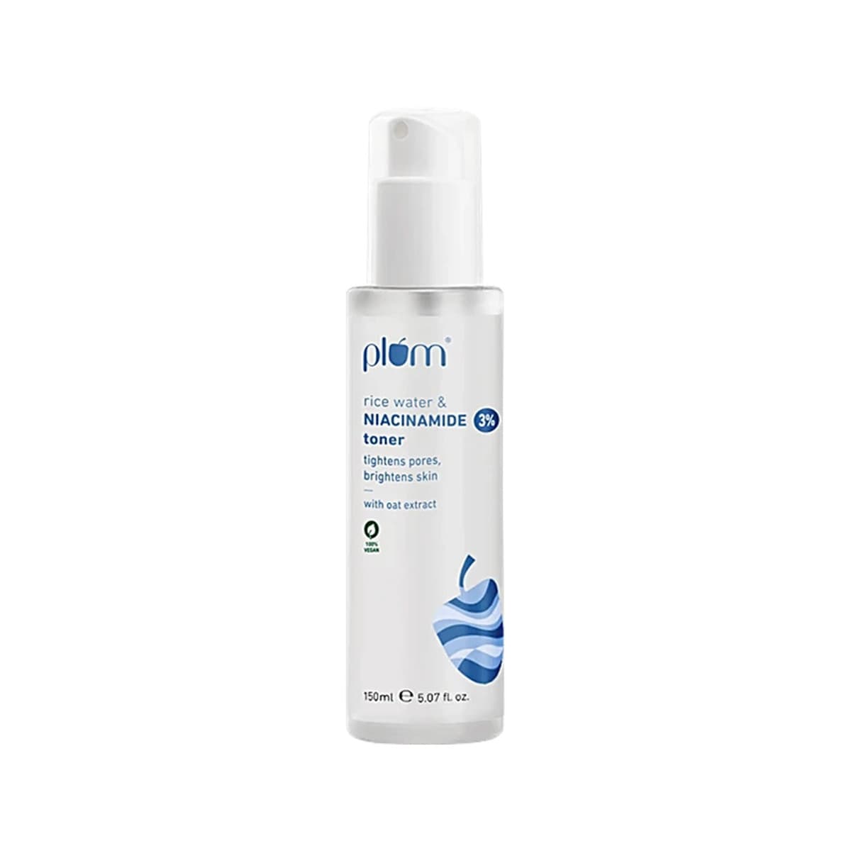 Plum 3% Niacinamide Toner with Rice Water -150ml - Emart Skincare Bangladesh