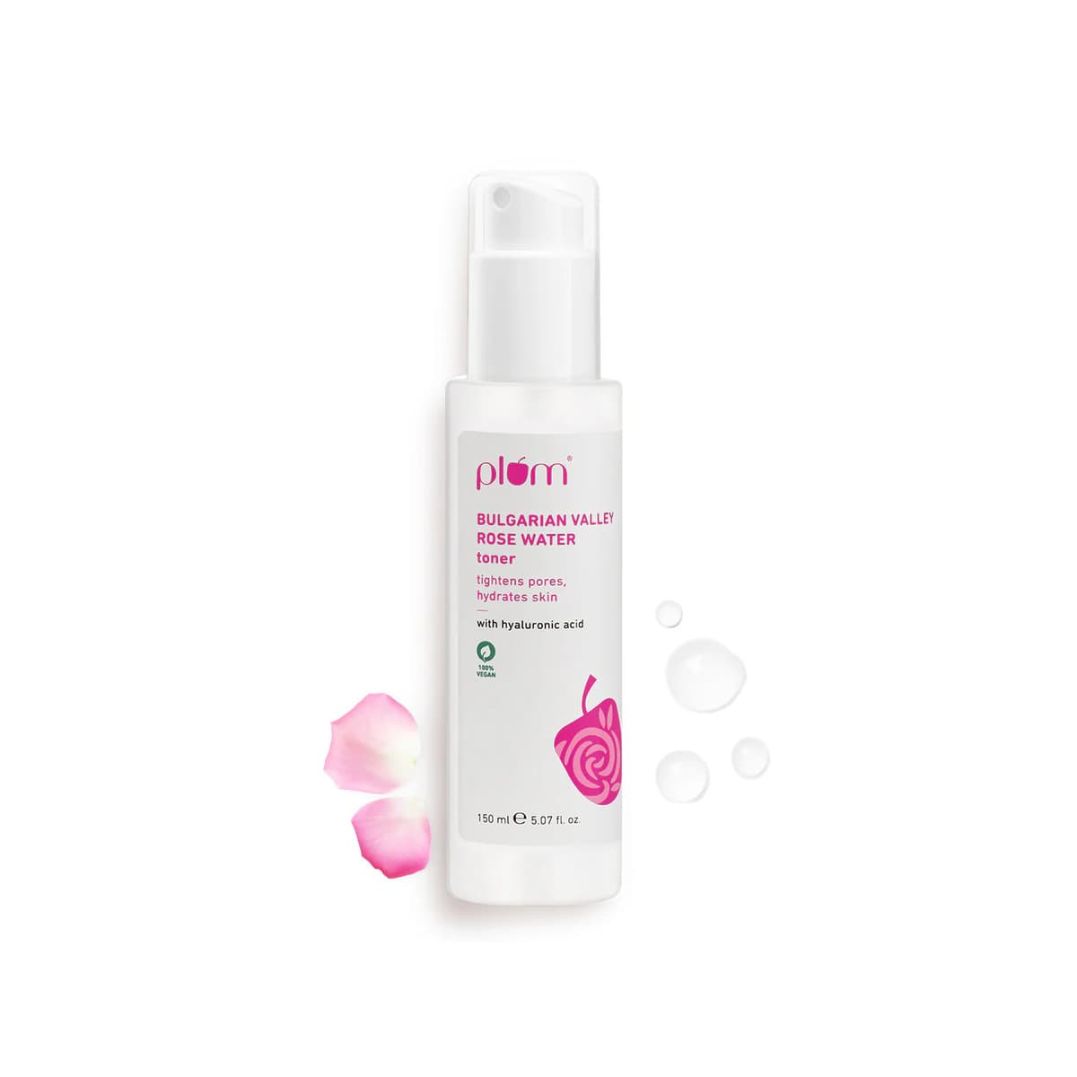 Plum Bulgarian Valley Rose Water Toner 100ml - Emart Skincare Bangladesh