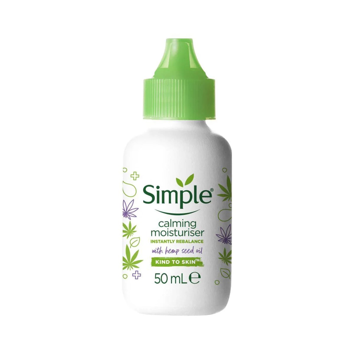 Simple Calming Moisturiser Skin Cream 50ml