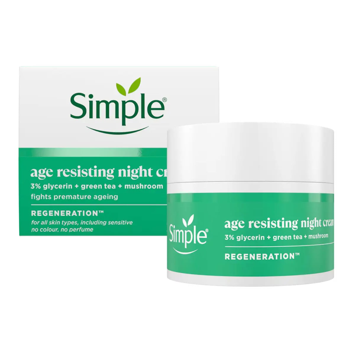 Simple Regeneration Age Resisting Night Cream