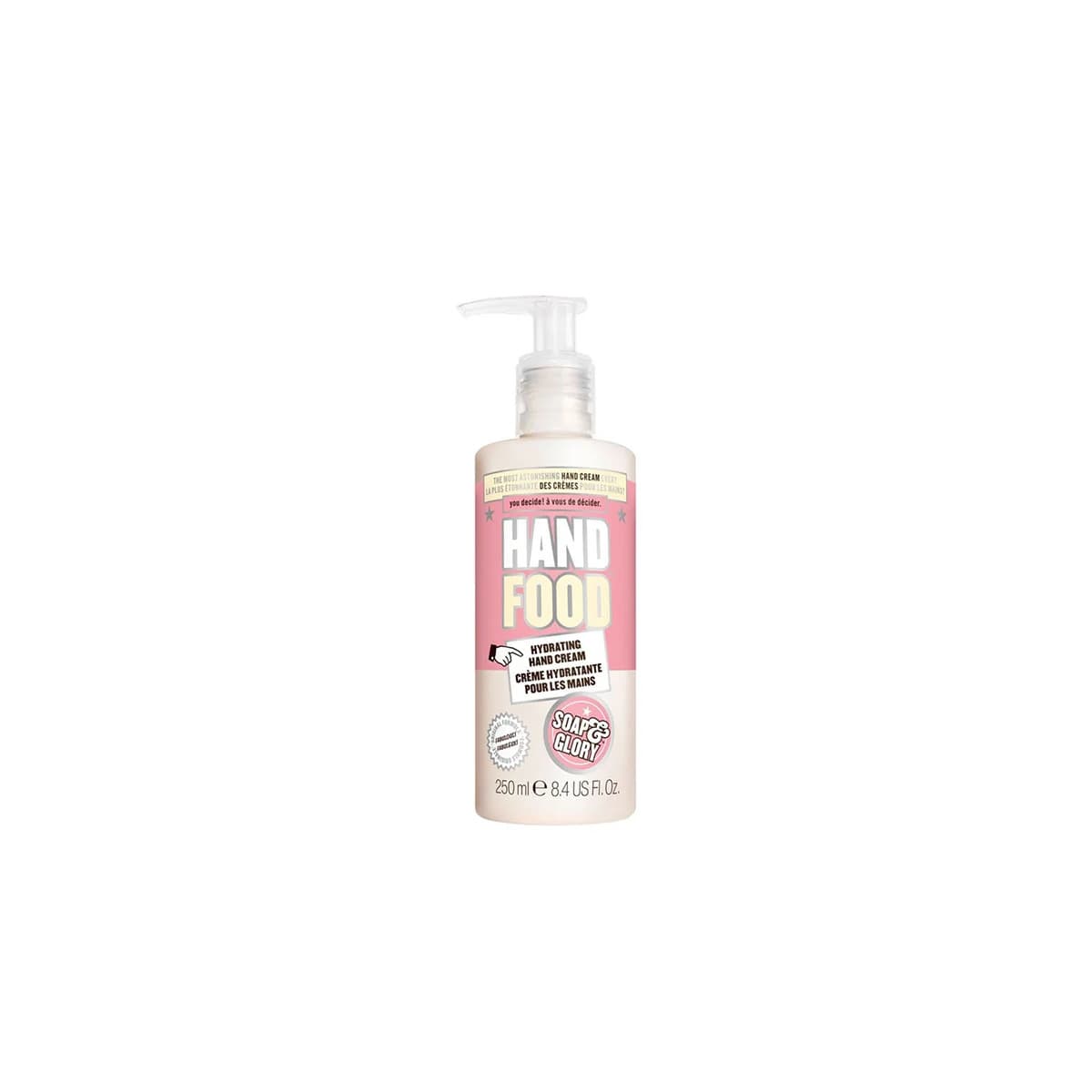 Soap & Glory Hand Food Hand Cream Pump – 250ml - Emart Skincare Bangladesh