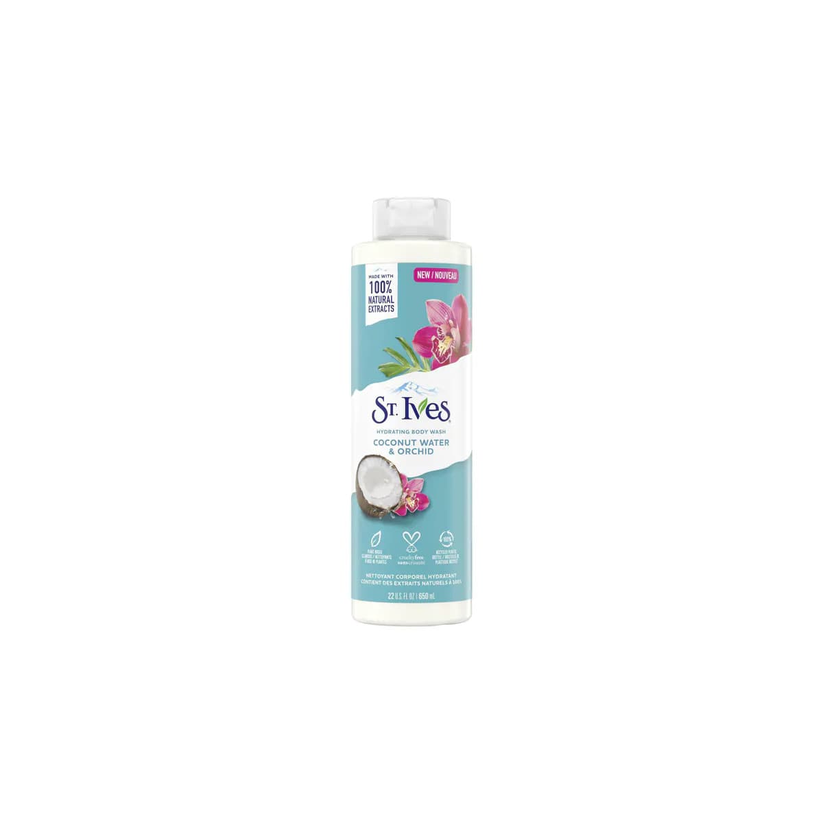 St. Ives Hydrating Body Wash Coconut Water And Orchid 650ml - Emart Skincare Bangladesh