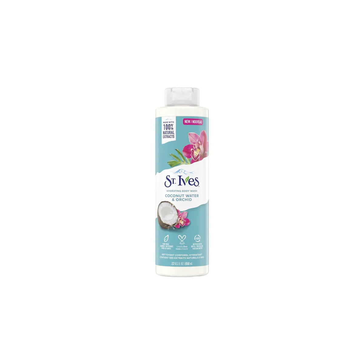 St. Ives Hydrating Body Wash Coconut Water And Orchid 650ml