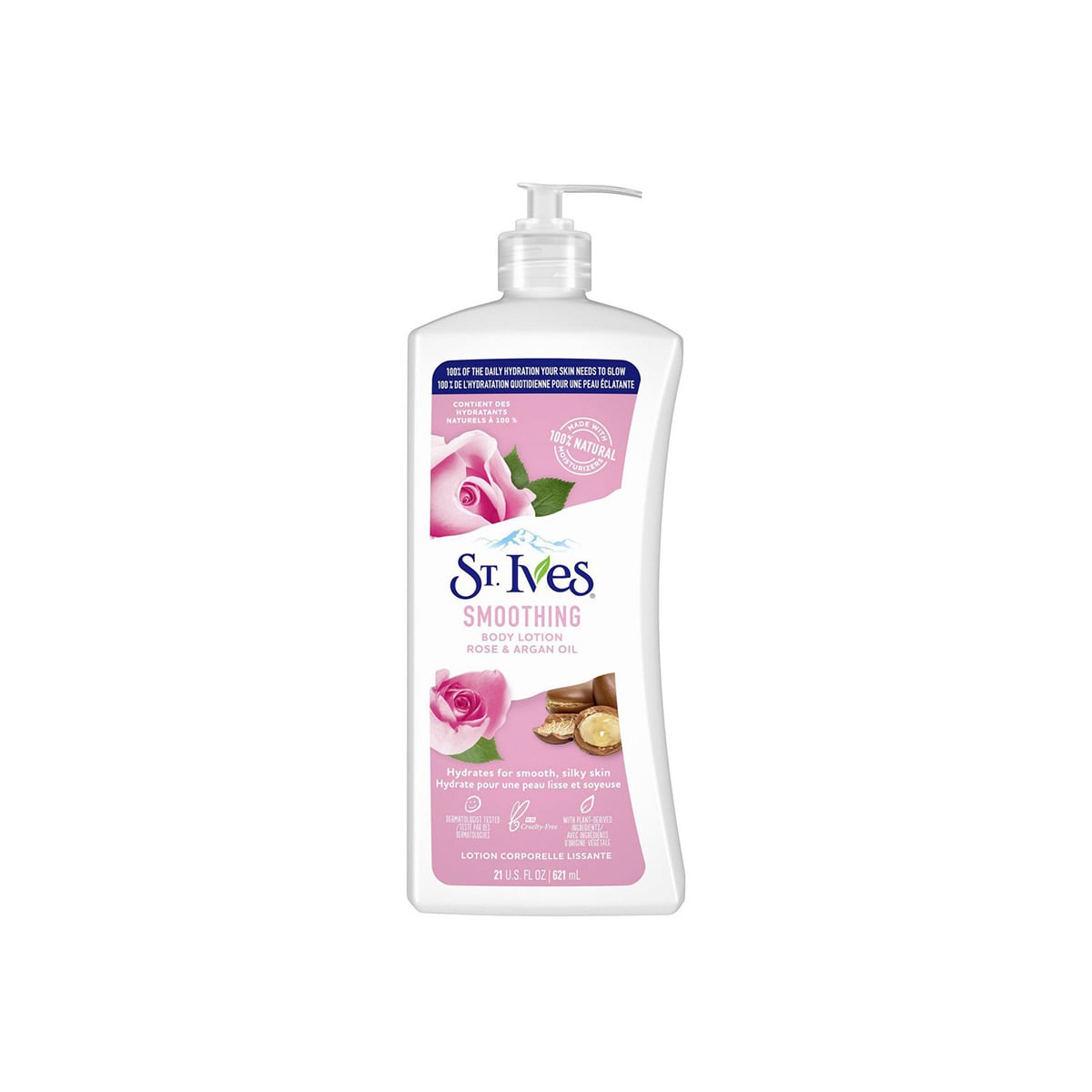 St. Ives Rose and Argan Oil Smoothing Body Lotion 621ml