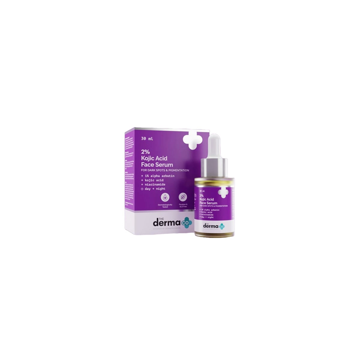 The Derma Co 2% Kojic Acid Face Serum with 1% Alpha Arbutin & Niacinamide 30ml