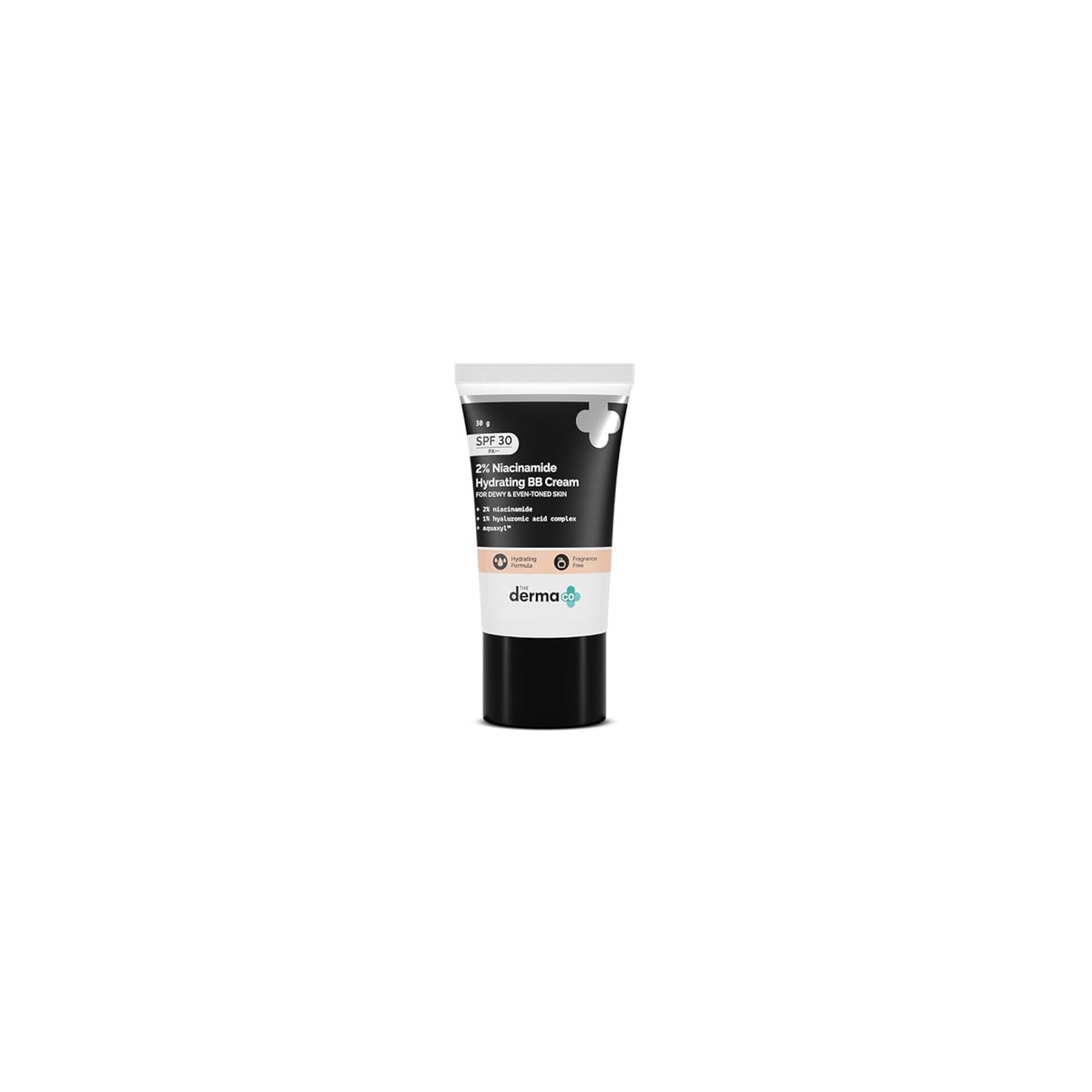 The Derma Co 2% Niacinamide Hydrating BB Cream 01 Warm Base 30g